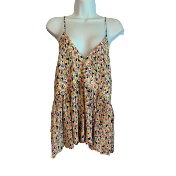 Caballero NWT  Ella Tank Painted Dot Women's Size Medium - Picture 1 of 7